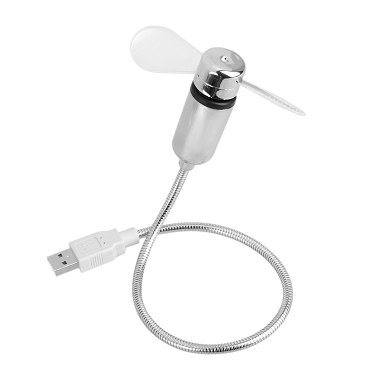 Mini ventilateur USB TX-401D-U gris ø10 cm, 4W