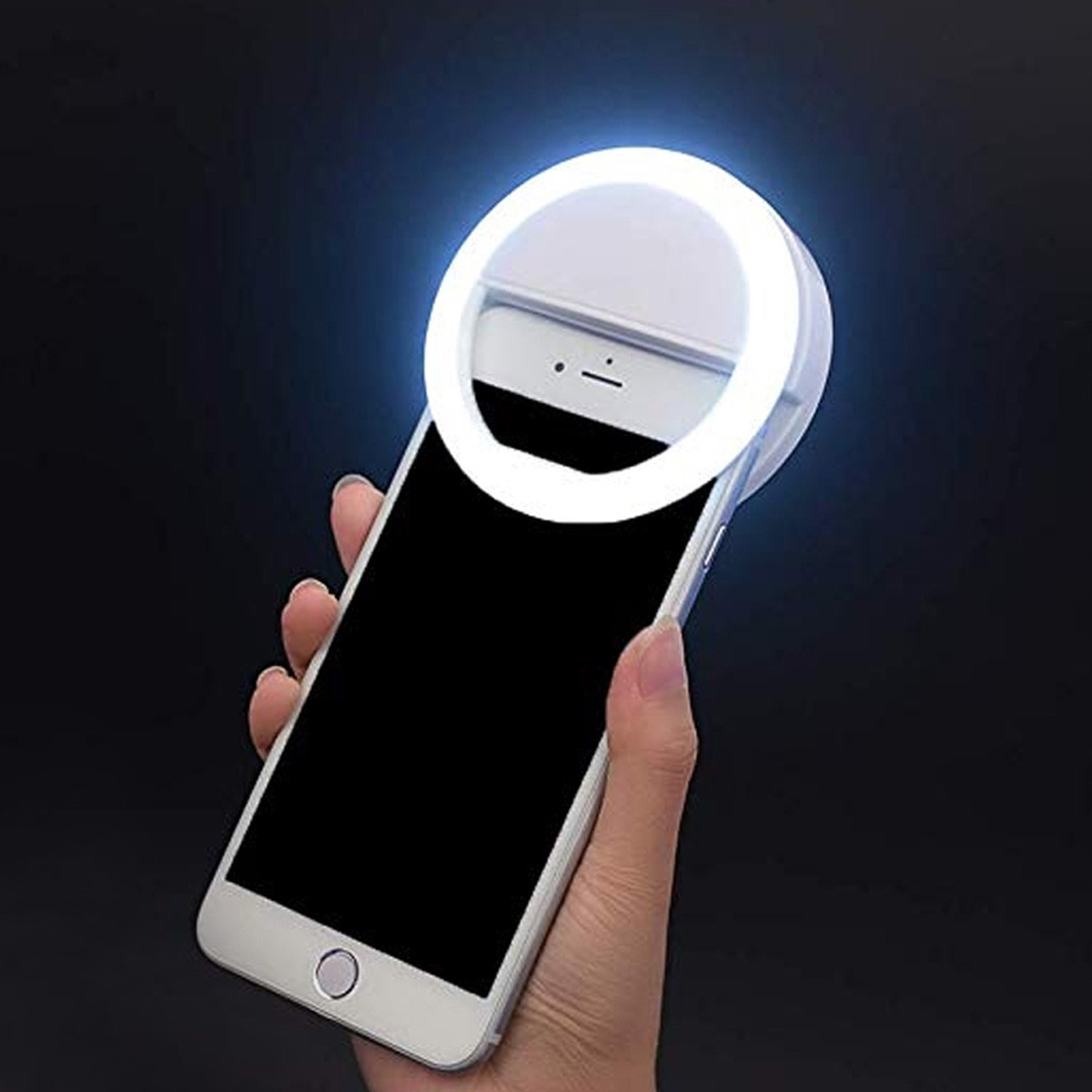 Este aro luminoso pretende mejorar la calidad de tus selfies nocturnos