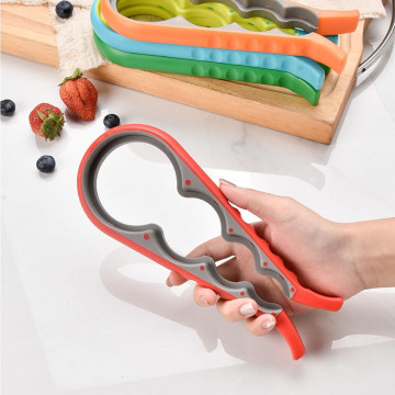 Gorsh Abridor De Tapas A Rosca Rojo Y Gris